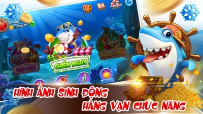 Game trùm cá 3D, tự do săn bắt cá trong không gian 3D tuyệt đẹp